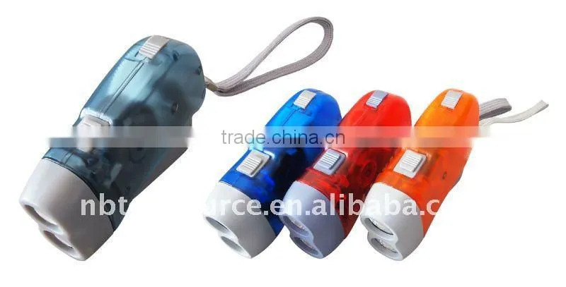 3LED Dynamo Flashlight
