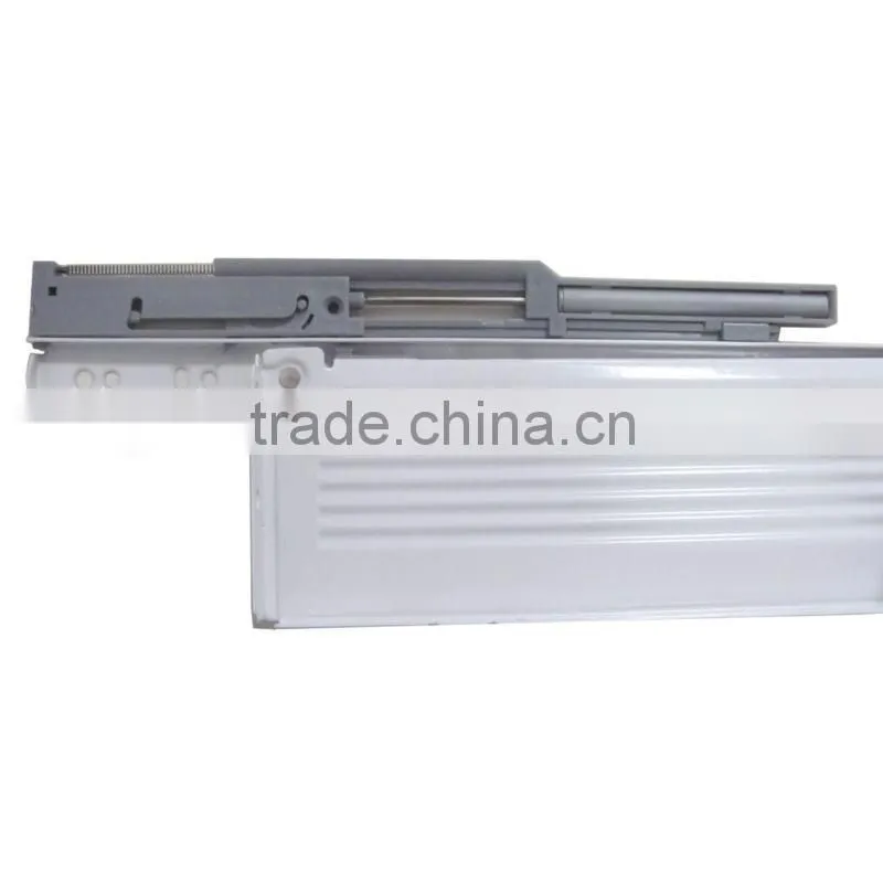 86mm Soft closing metal drawer slide with bumper