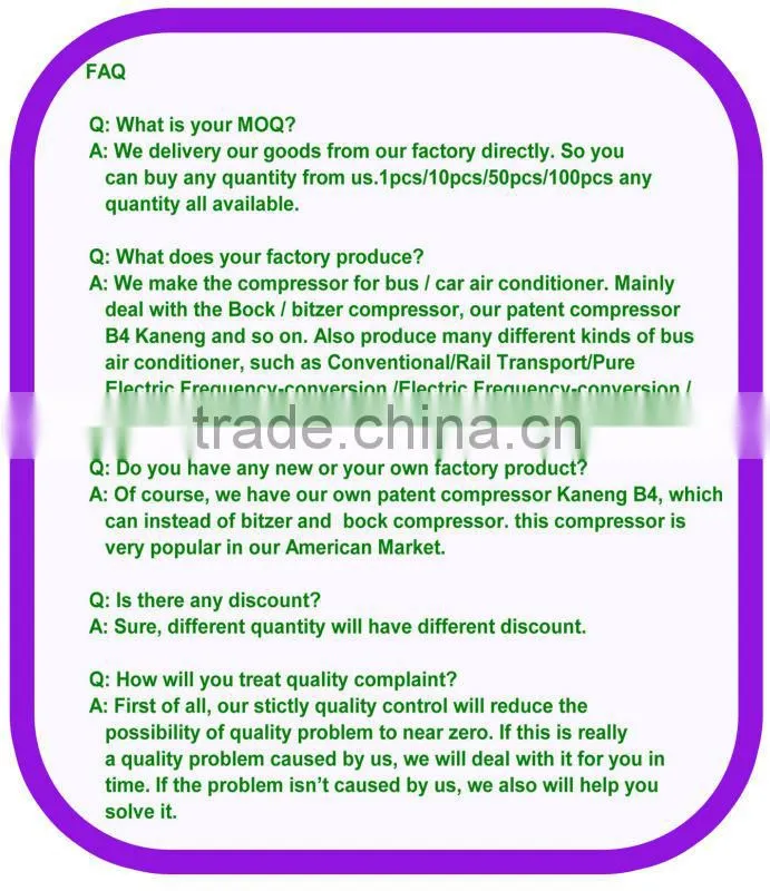 Bock FK40 type K compressor gasket set, different size complete gasket kit, cheap compressor part made in china