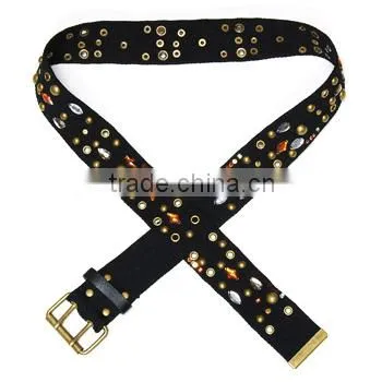 custom canvas belts