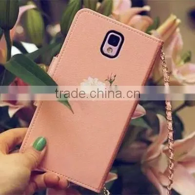 High Standard pu Leather Korean Style Phone Case for Samsung Galaxy
