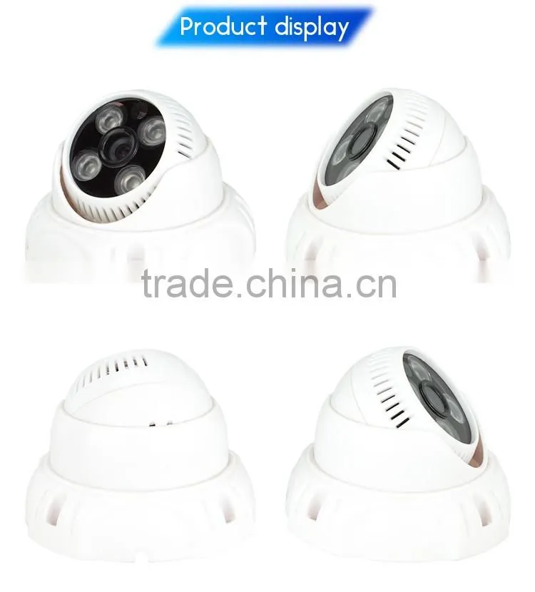 Vitevision brand low price indoor rotation cctv dome IP surveillance camera