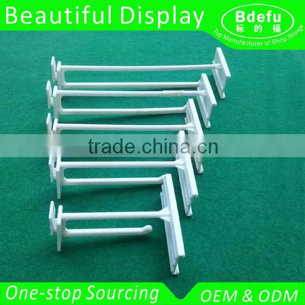 Plastic Hook with Price Label Holder