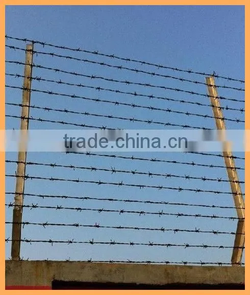Building Barbed Wire Fences Low Cost and High Security