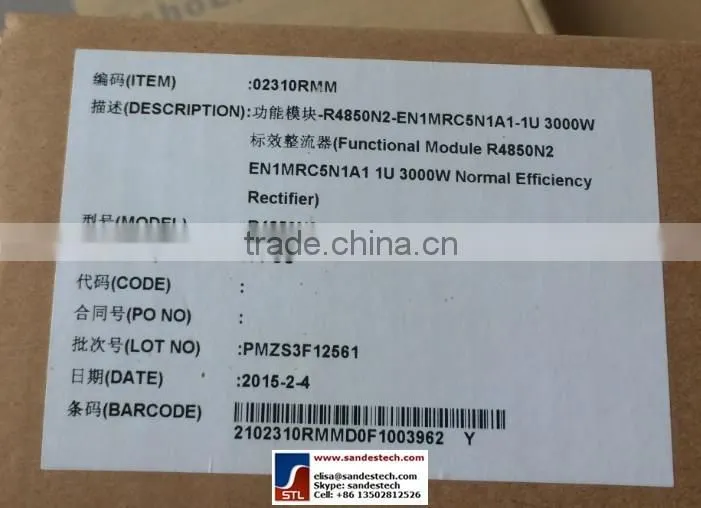 Huawei R4850N2 48V50A DC power rectifier modules Rectifier Convert for Huawei ETP48100 ETP48100-B1 ETP48200