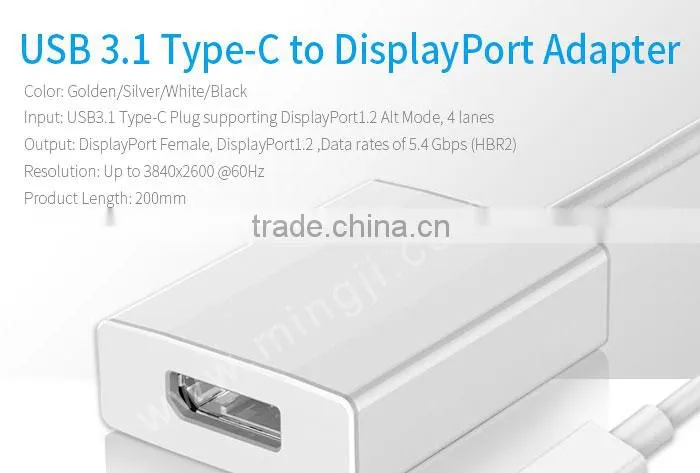 Usb type c to DP adapter for Mac computer