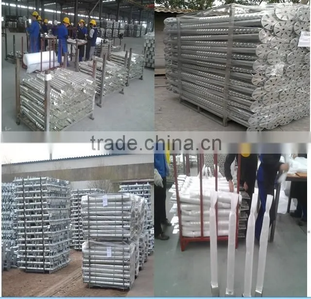 The factory made high technology ground screw pile