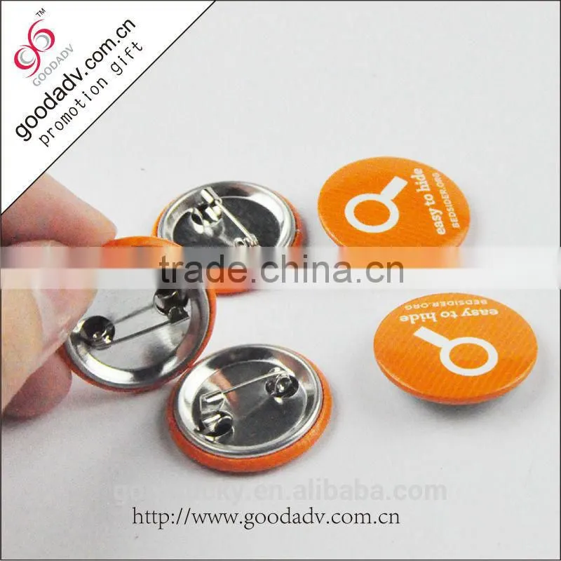 China wholesale large various of styles custom metal button badge