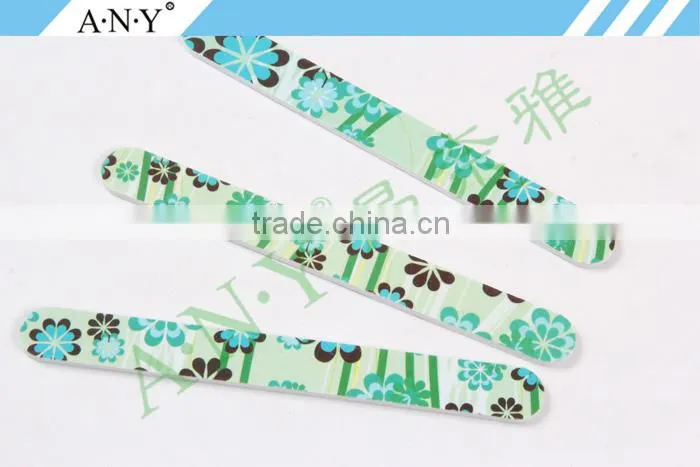 Nail Shape and Polishing Watermelon Printed Nail File Emery Sand