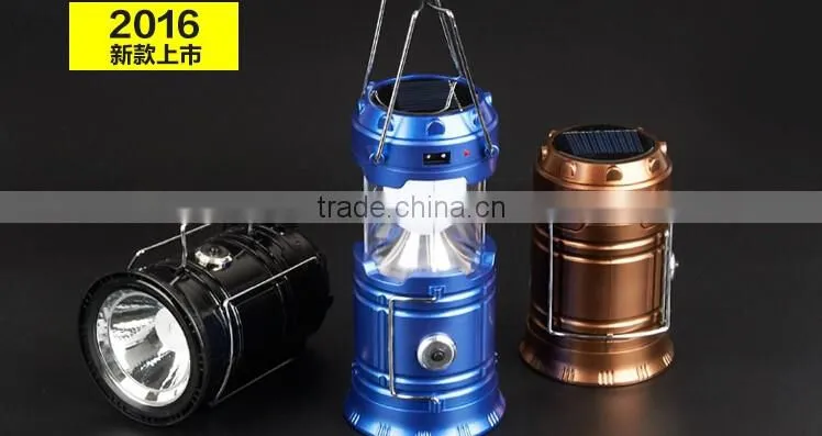 Venture Highlight Lantern For Camping 12.4cm Led Camping Light For Fishing Foldable Tourist Tent Lamp Fishing Tackle