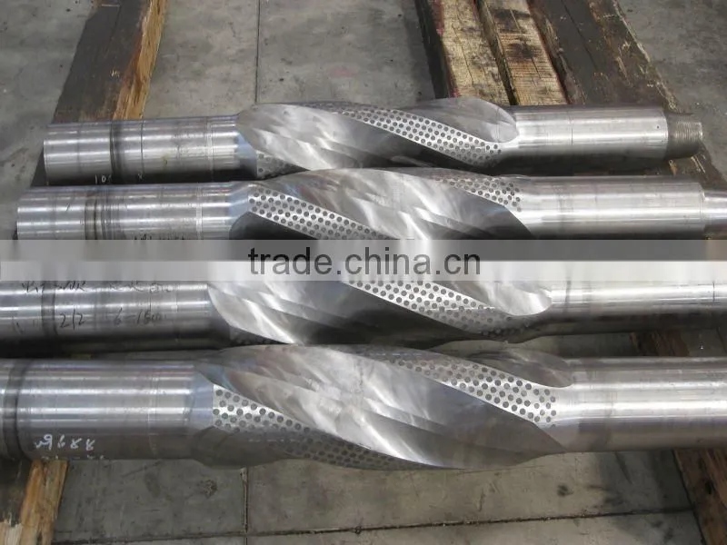 drilling integral spiral blade stabilizer