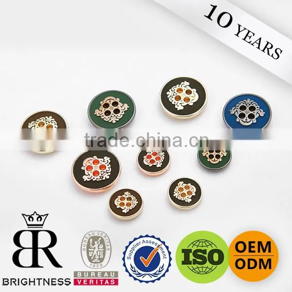 Wholesale custom made clothing buttons for promotional