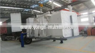 Falt base wood powder storage silo silo