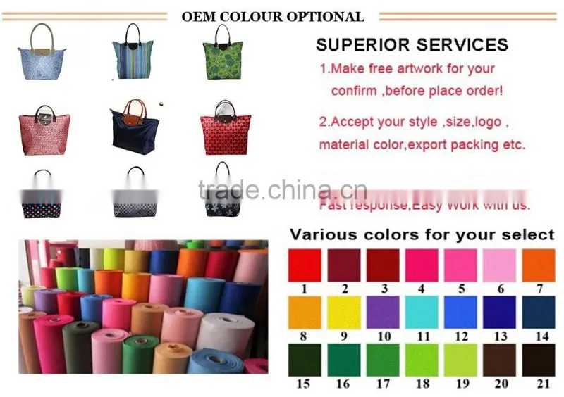 China wholesale custom logo hand bag nonwoven bags