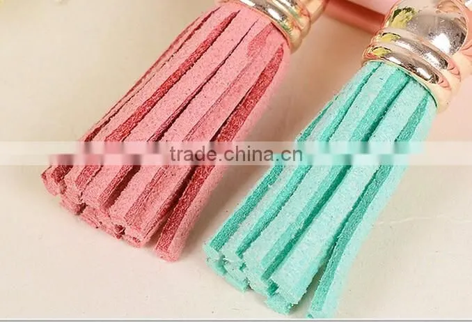 Artificial Leather Velvet Terylene Tassel Pendant for jewerly bags chains