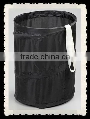 Foldable fabric laundry bin