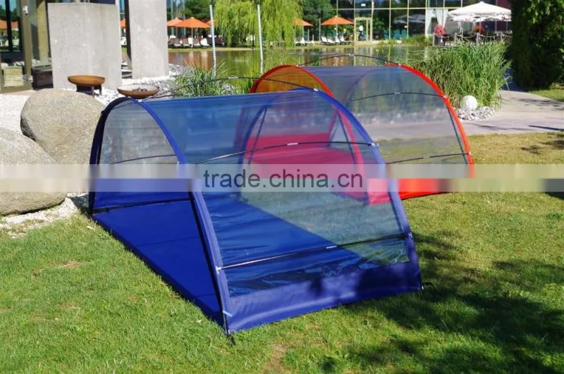 outdoor stretch beach tent sand bag camping Pop up sun proof shade tent inflatable beach tent