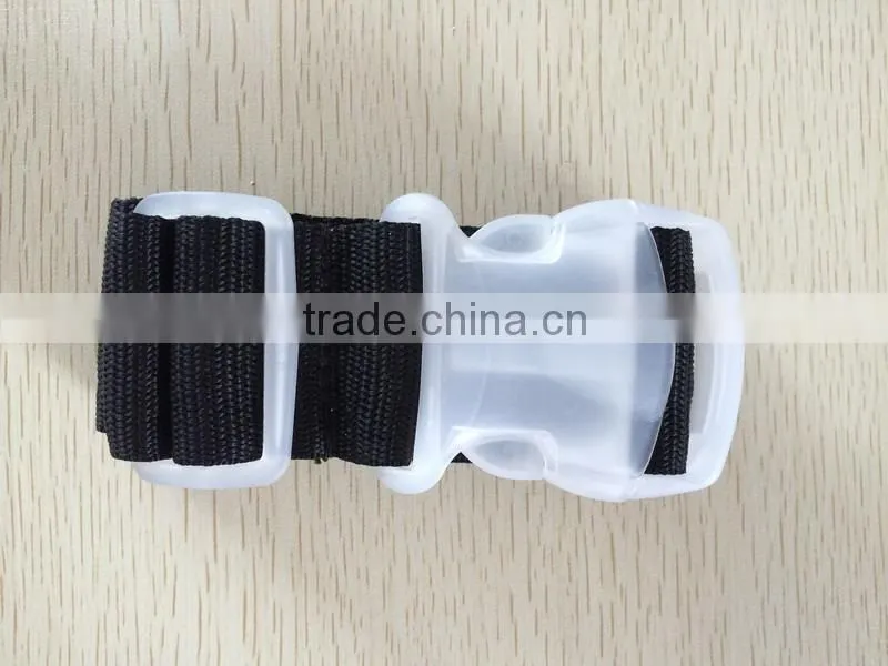 Black Travel Luggage Belt/Strap