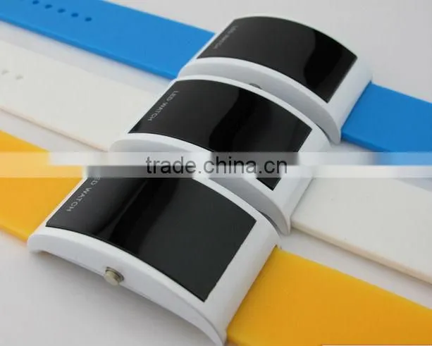 top selling cheap sports promotion lcd display touch screen led watch