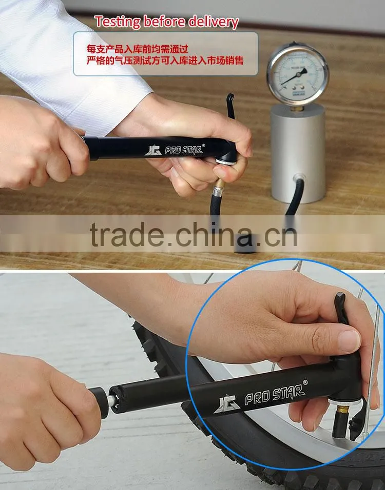 Portable hand bicycle air pump Fit For bike and All Ball