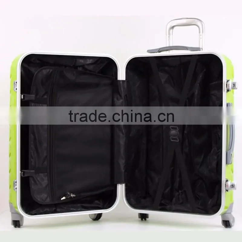 Green Arabesquitic Eminent Luggage Polycarbonate Trolley Luggage