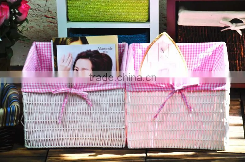 Home used / hotel ued Cheap hot sale simple woven storage baskets