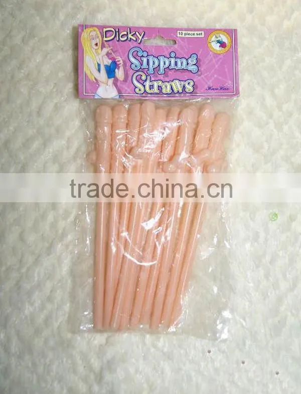 2016 Sexy Sippers Party funny drinking penis straws