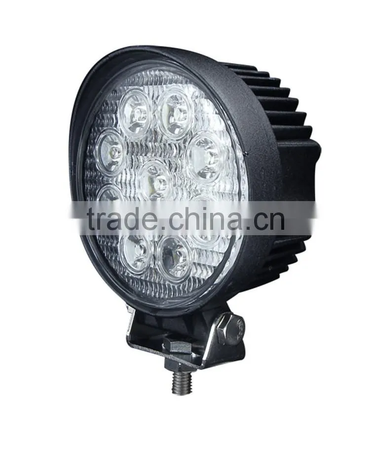 Hotsale 4.3" Offroad Truck Round 27W Led Work light