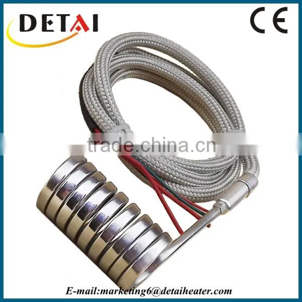 Custom made High Quality hot runner sistem coil heater for injection moulds