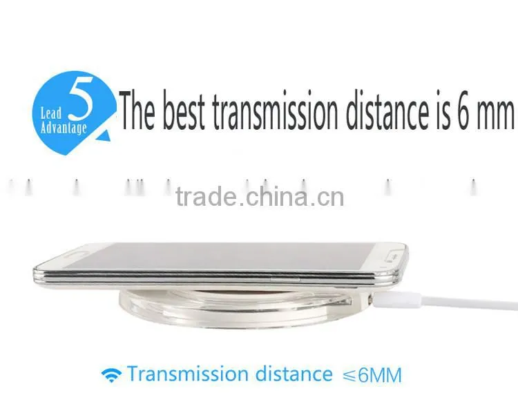 Reasonable price 4000mah qi wireless power bank for huawei honor 6 qi wireless power bank 2600mah