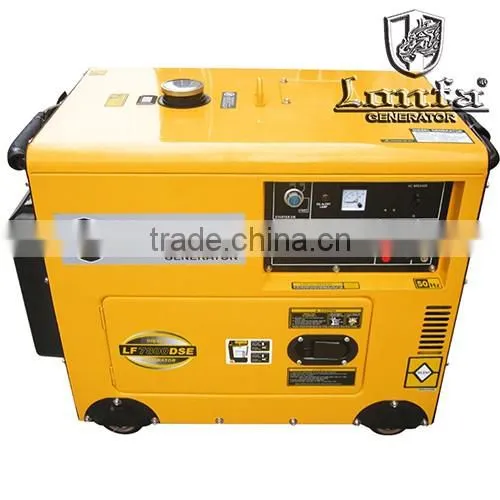 7000W Single Phase Electric Start Super Silent Diesel Generator