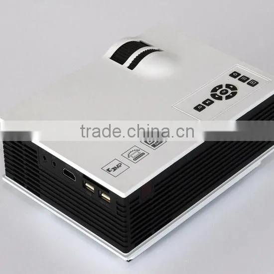 2015 Newest Mini HD 800x480dpi Entertainment Projector UC40