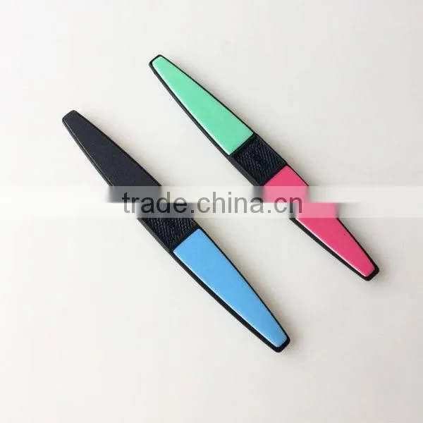 OEM custom 4 way sponge block neon nail polish buffer beauty 4 sides buffer block nail shining file buffer factory