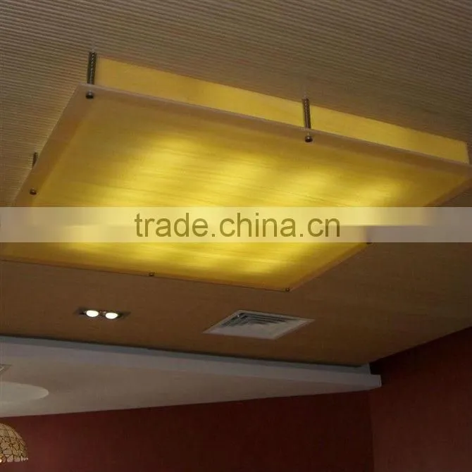 Hotel Decor Translucent Textured Acrylic Indoor Wall Paneling