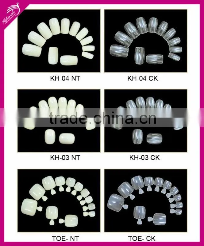wholesale different styles of acrylic nail tips 70pcs 100pcs 200pcs 500pcs box