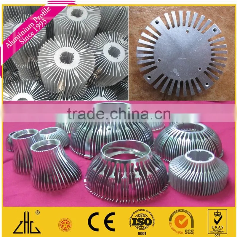 OEM / CNC led street light heat sink, heat sink led for 30w, high bay heat sink