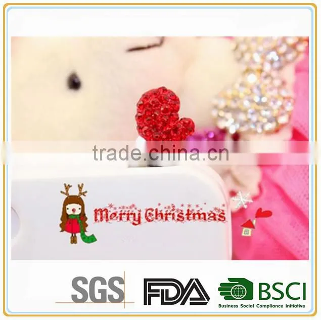 2015 Christmas gift wholesale dust plug