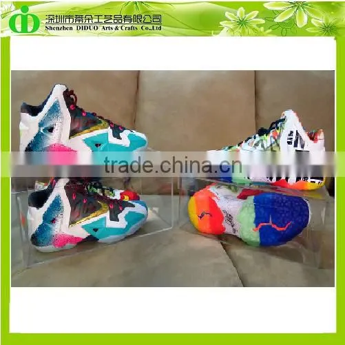 DDO-0002 Wholesale Desktop Transparent Box to Strore Shoes,Plastic Shoes Box