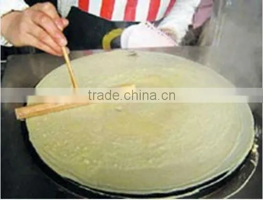 stainless steel double plate gas crepe maker