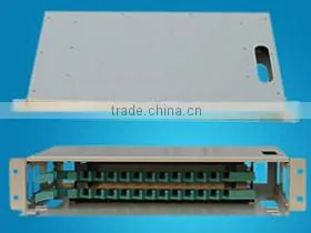 19 inch Rack Fiber Optic Distribution Frame Patch Panel