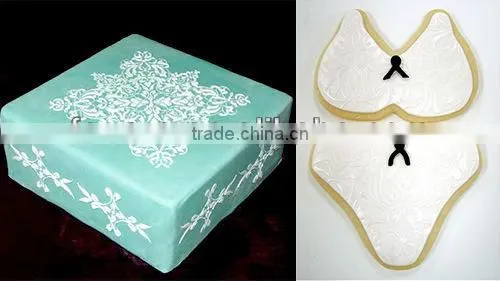 French Medallion cake topper stencils,fondant stencils,sugar art tools