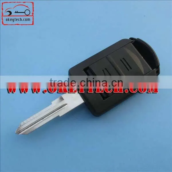OkeyTech Opel 2 buttons remote key shell with right blade for Opel remote key case for Opel key shell