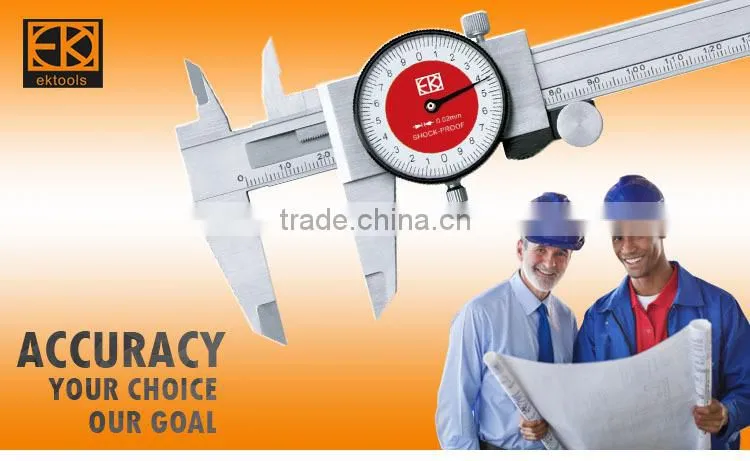 EK-1408 Dial caliper with metric or inch type