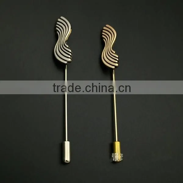 formal feather roses mixed design lapel flower pin for wedding ocasions LAP075