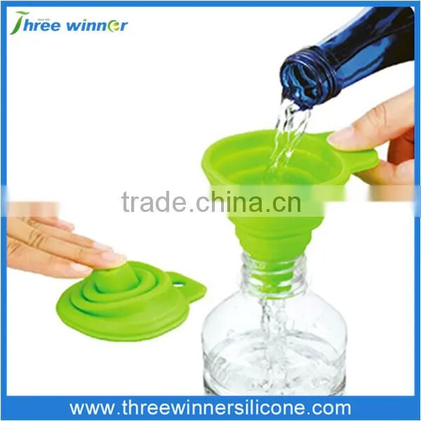 Hot selling products kitchen tools silicone funnel