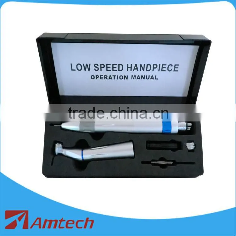 CE certificate dental low speed handpiece set/straight handpiece AM-414(B)