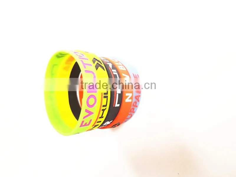 customize religious rubber bracelets