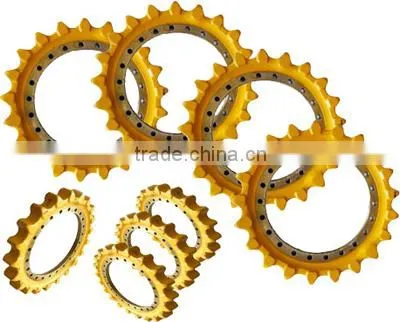 hot sale excavator sprocket rim/sprocket/bulldozer drive sprocket segment for sale