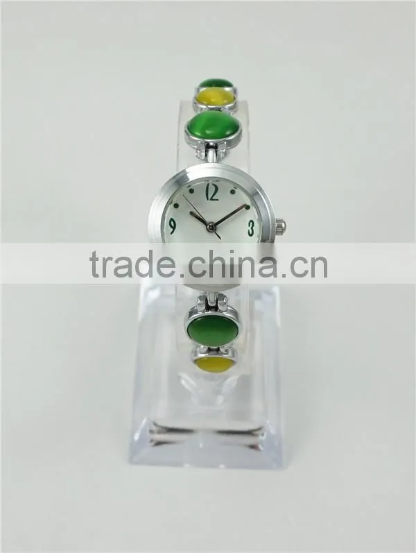 stylish lovely stone strap design for women japan Quartz ladies wrist watch