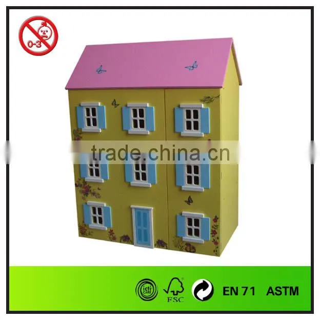 OEM wooden doll house furniture and accessories